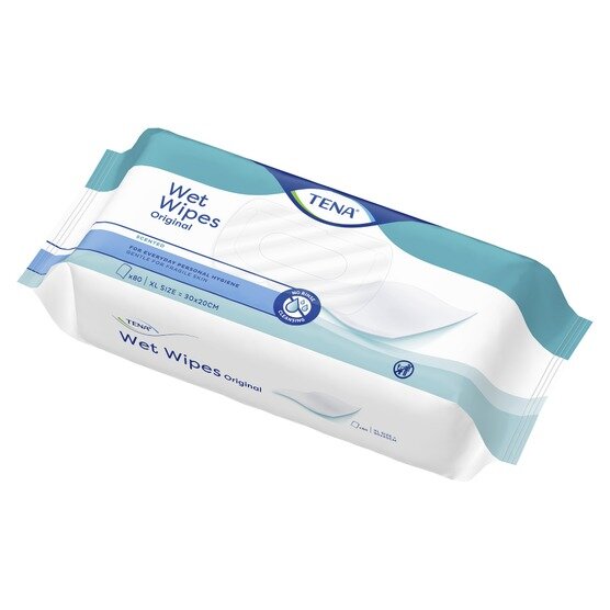 Влажные полотенца Тена (TENA) Wet Wipes 80 шт.