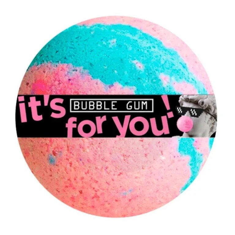 Бурлящий шар It's for you Бабл гам 140 г