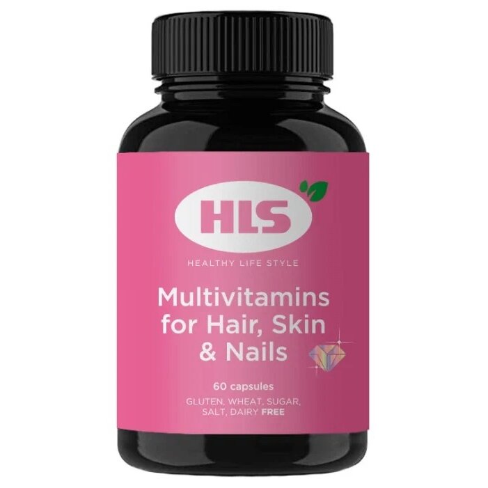 Мультивитамины для кожи волос и ногтей HLS капсулы 60 шт.