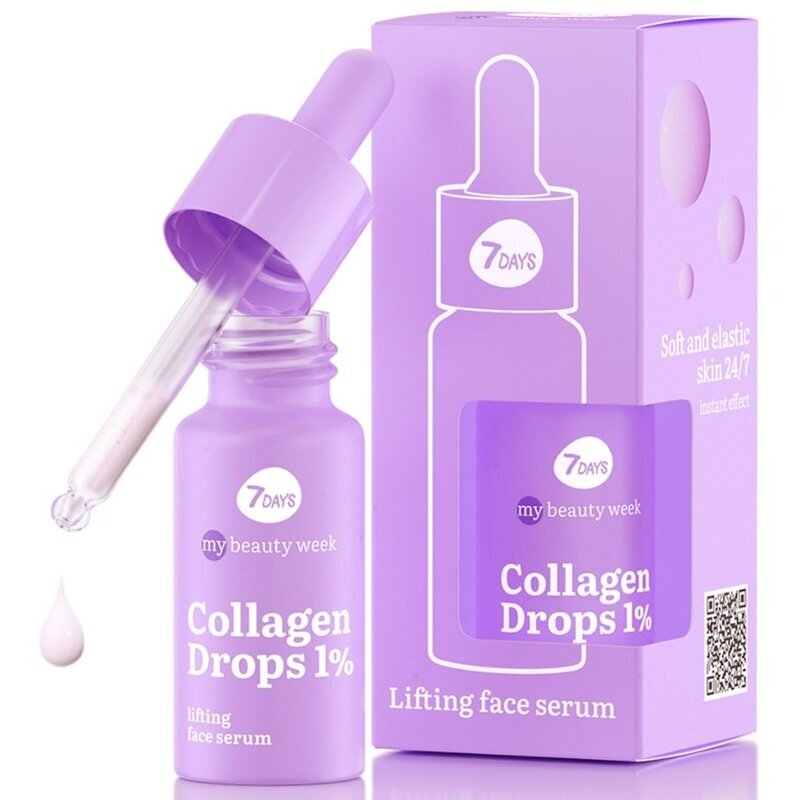 Сыворотка для лица 7 days my beauty week лифтинг-эффект collagen drops 20 мл