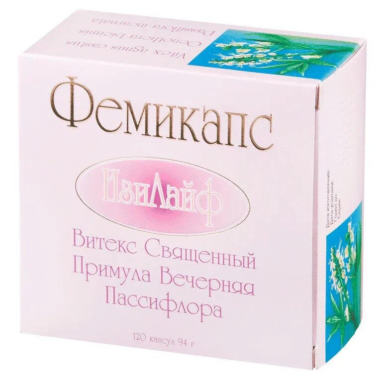 Фемикапс Изи Лайф капсулы 120 шт.