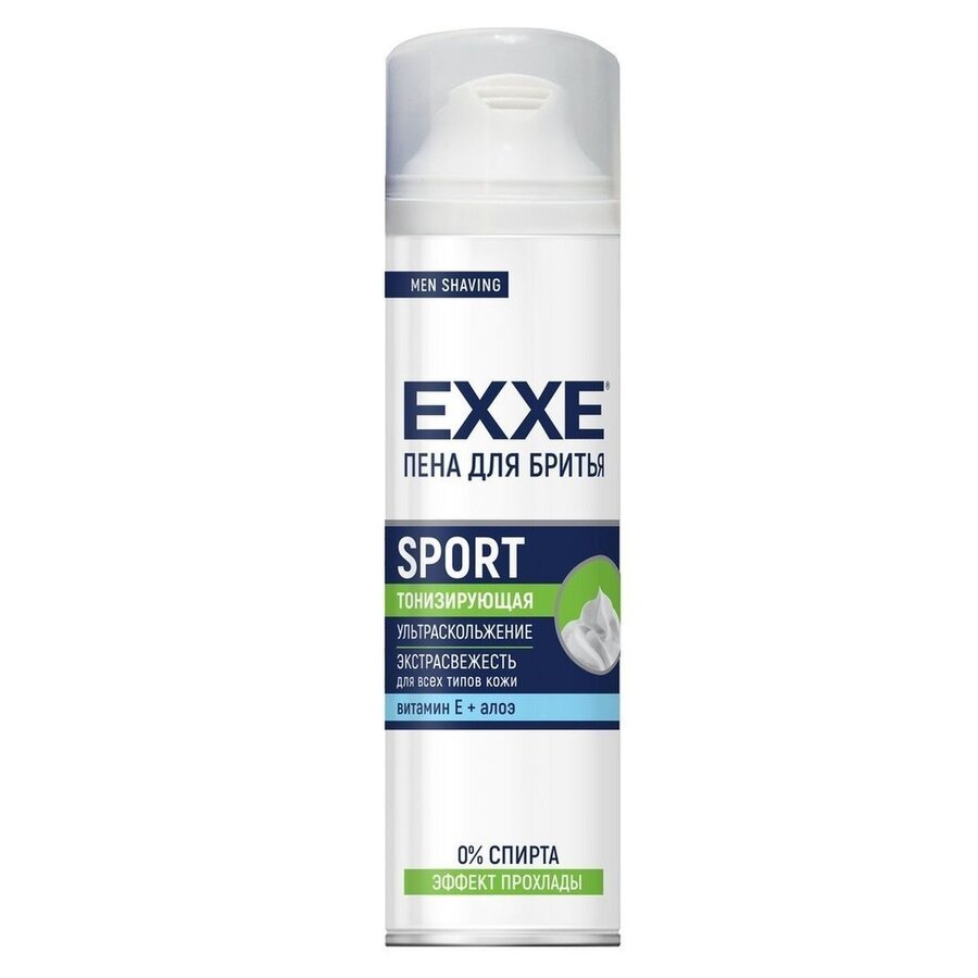 Пена для бритья Экс (Exxe) sport energy 200 мл