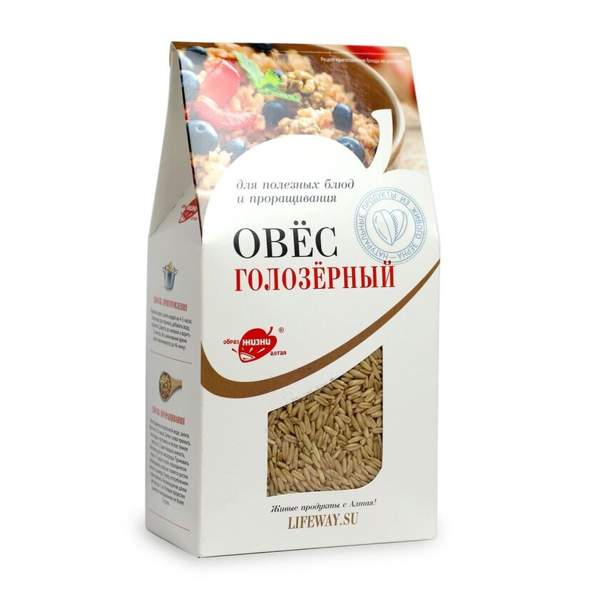 Овес голозерный 500 г