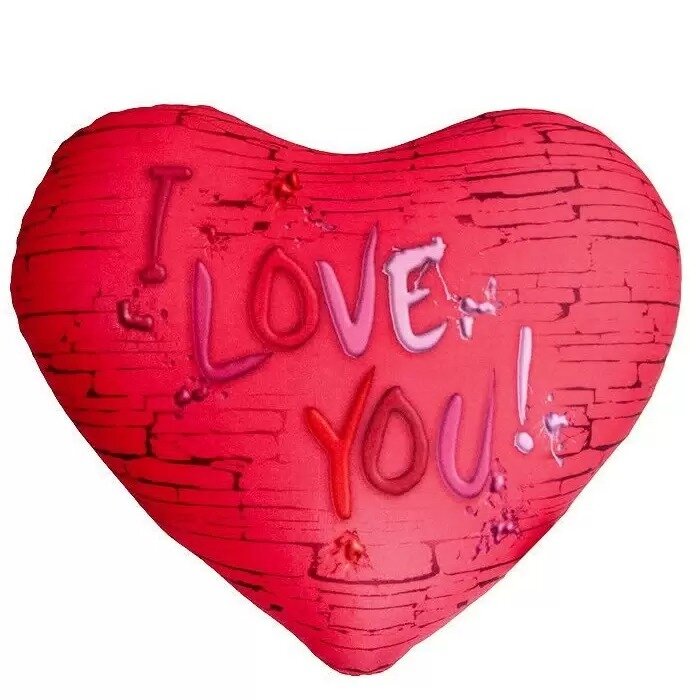 Подушка декоративная Maxitoys Сердце 30см