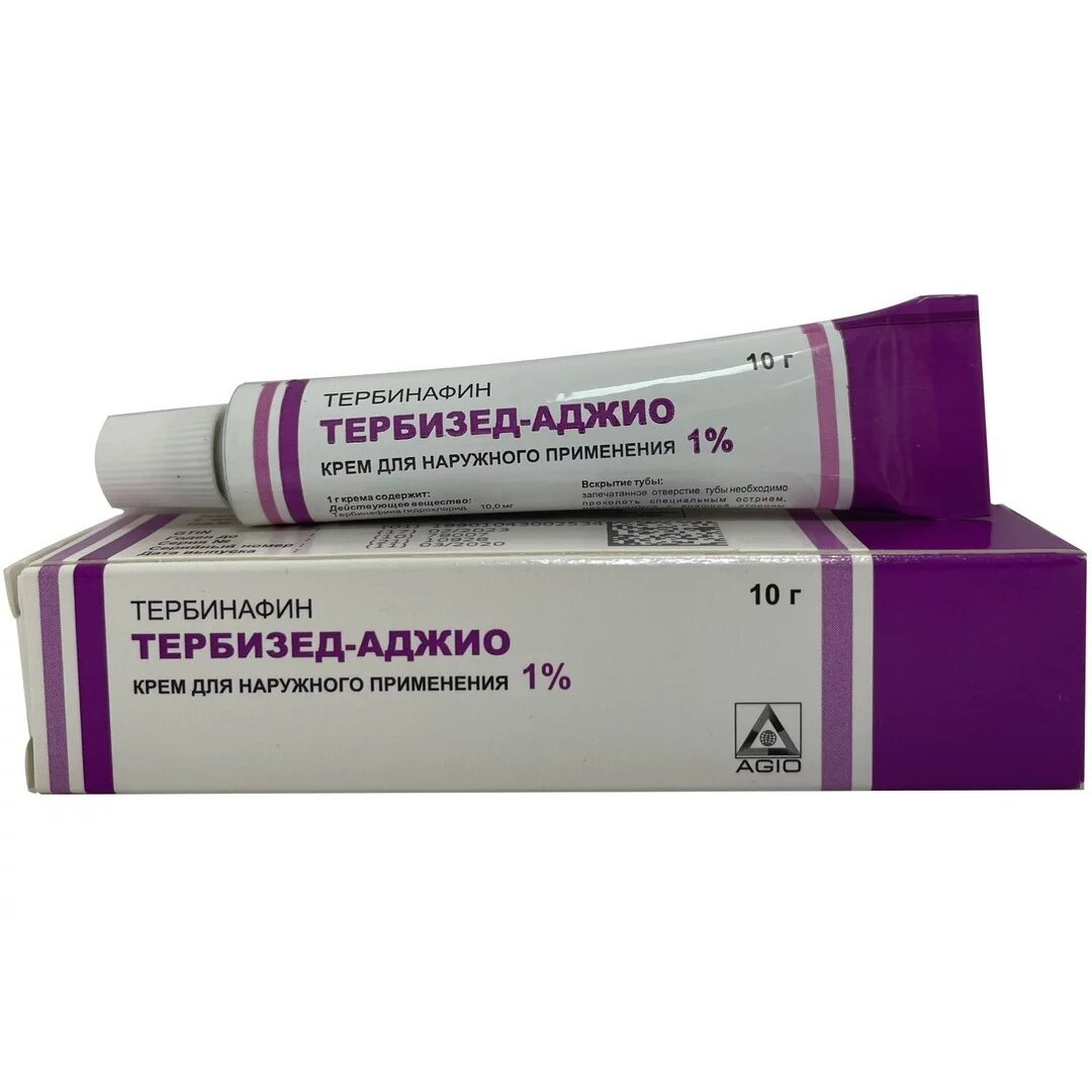 Тербизед-аджио крем для наружного применения 1% туба 10 г