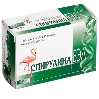 Спирулина-Вэл таблетки 120 шт.