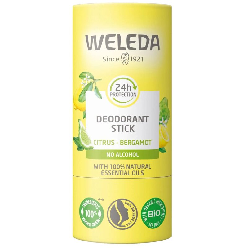 Дезодорант-стик Weleda 24 часа Цитрус-бергамот 50 г