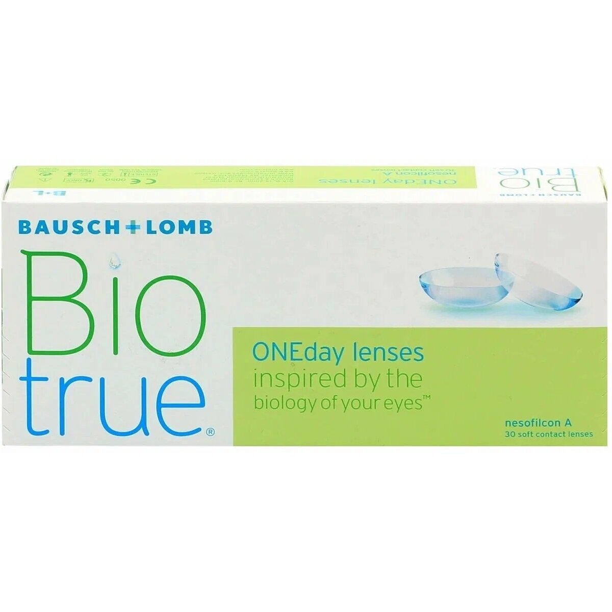 Линзы контактные Bausch&Lomb/Бауш энд Ломб Biotrue Oneday (8.6/-1,50) 30 шт