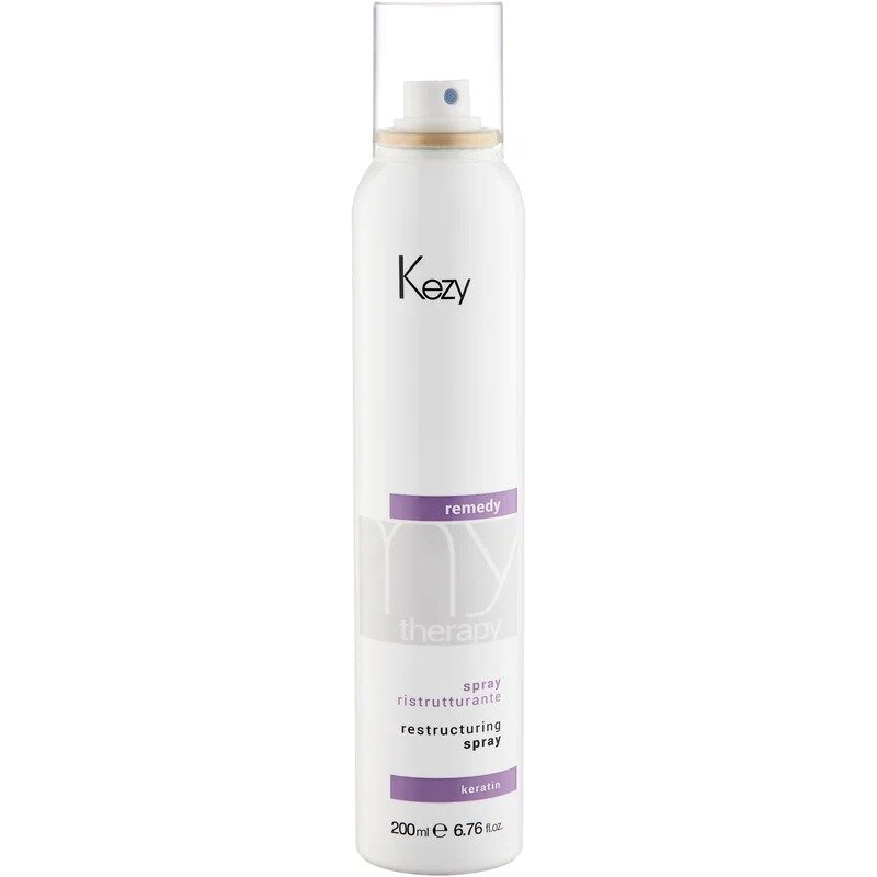 Спрей для волос Kezy реструктурирующий и разглаживающий с кератином 200 мл