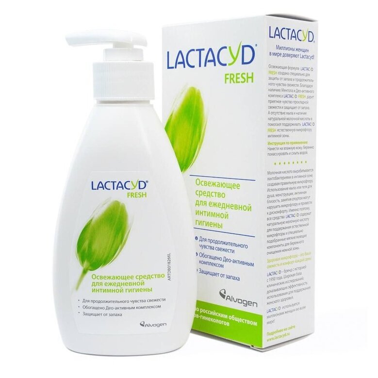 Lactacyd Fresh для интимной гигиены 200 мл
