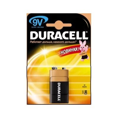 Батарейка Duracell mn1604 k1