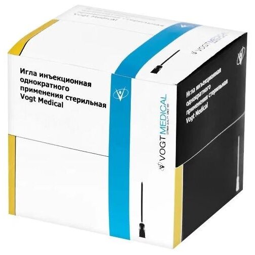 Игла инъекционная Vogt Medical 1,2х40 мм 18G 100 шт.