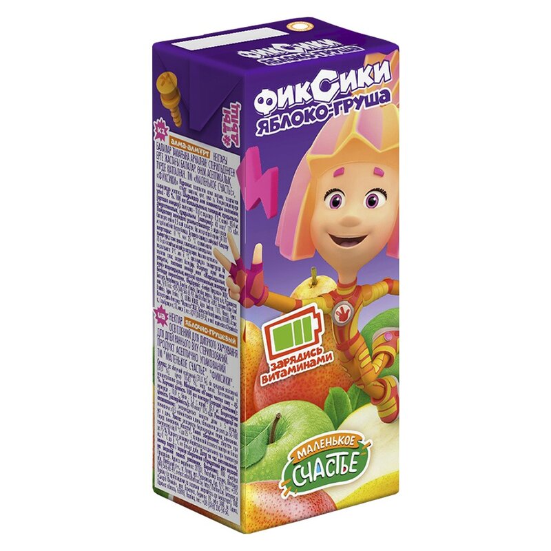 Нектар Фиксики яблоко/груша 200 мл