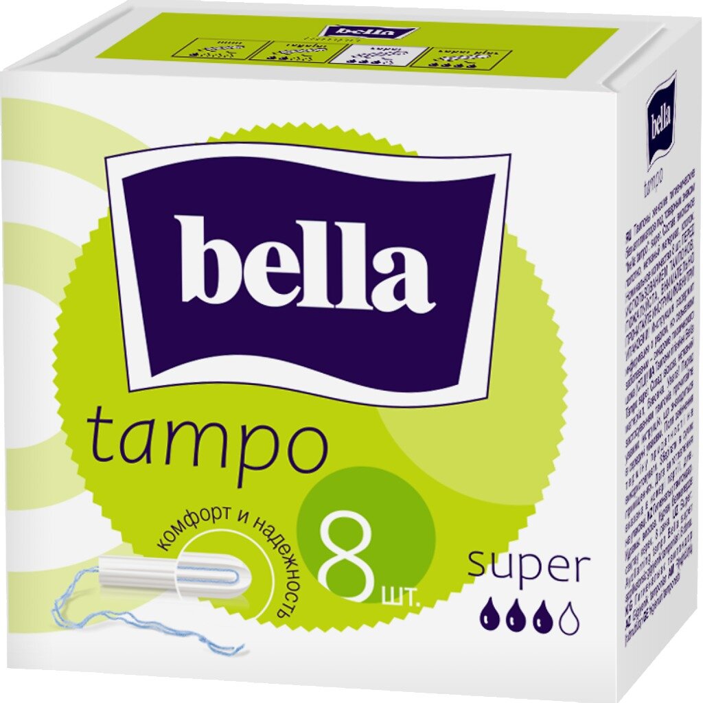 Тампоны Bella Premium Comfort Super 8 шт.