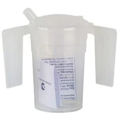 Поильник градуированный c ручками с широким носиком 200 мл