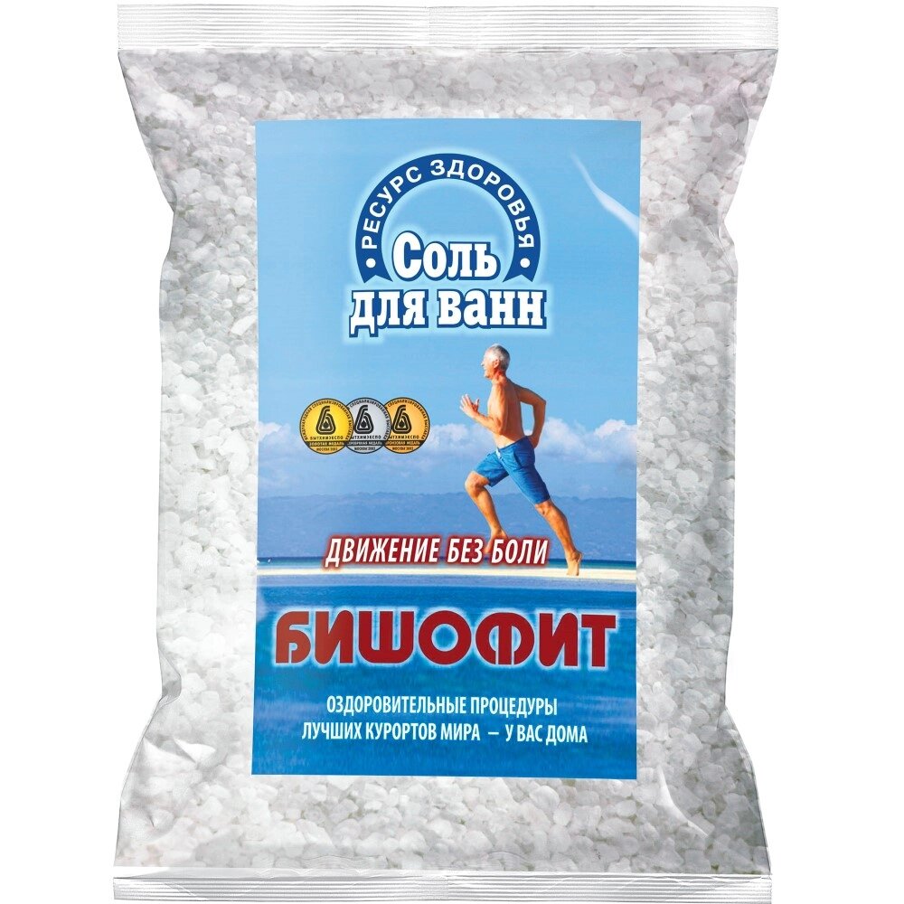 Набор Ресурс Здоровья соль для ванн бишофит п/пакет 500 г