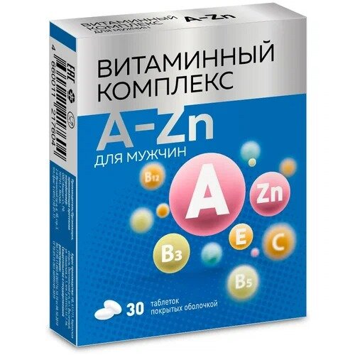 Витаминный комплекс от А до Цинка для мужчин таблетки 30 шт.