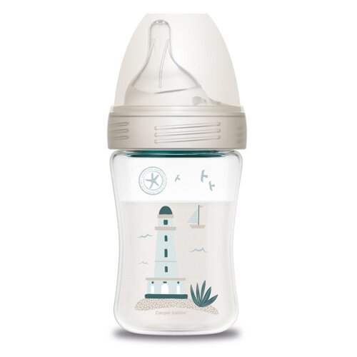 Бутылочка Canpol babies 0+ антиколиковая haberman маяк 260 мл