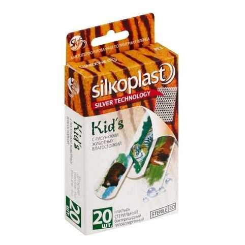 Пластырь Silkoplast kids 20 шт.