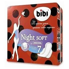 Прокладки BiBi Night Soft 7 шт.