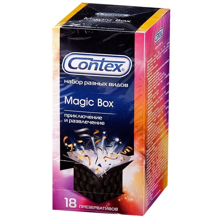 Презервативы Контекс (Contex) Magic Box 18 шт.