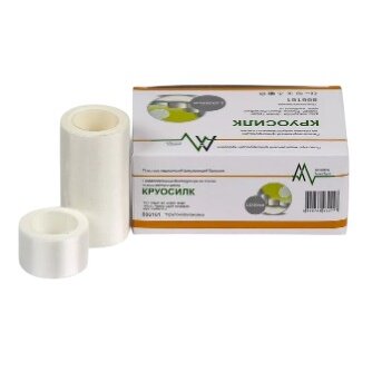 Лейкопластырь Круосилк шелковый 2,5х500 см