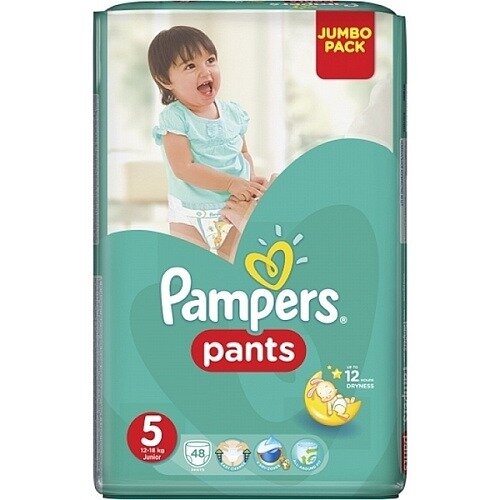 Подгузники-трусики Pampers Pants размер 5 12-18 кг 48 шт.