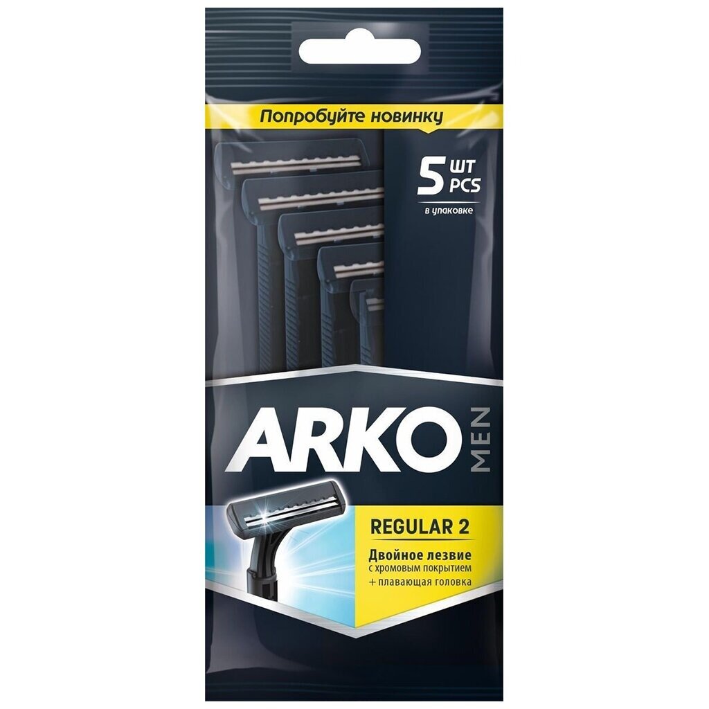 Станок для бритья Arko men стандарт т2-202 5 шт.