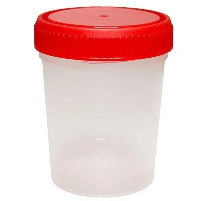 Контейнер стерильный для сбора биоматериалов 120 мл