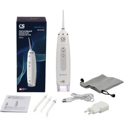 Ирригатор CS Medica AquaPulsar CS-9 Comfort ZeroBlack портативный черный