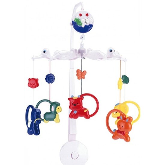 Карусель Canpol babies музыкальная Зверюшки