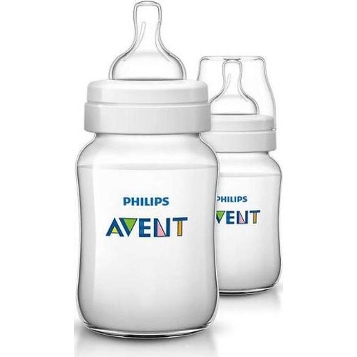 Бутылочка для кормленияAvent Classiс + полипропиленрвая SCF563/27 260 мл 2 шт.