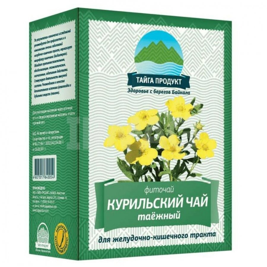 Фиточай Курильский чай таежный 50 г