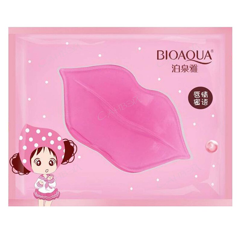 Патчи для губ Bioaqua с экстрактом вишни 8 г