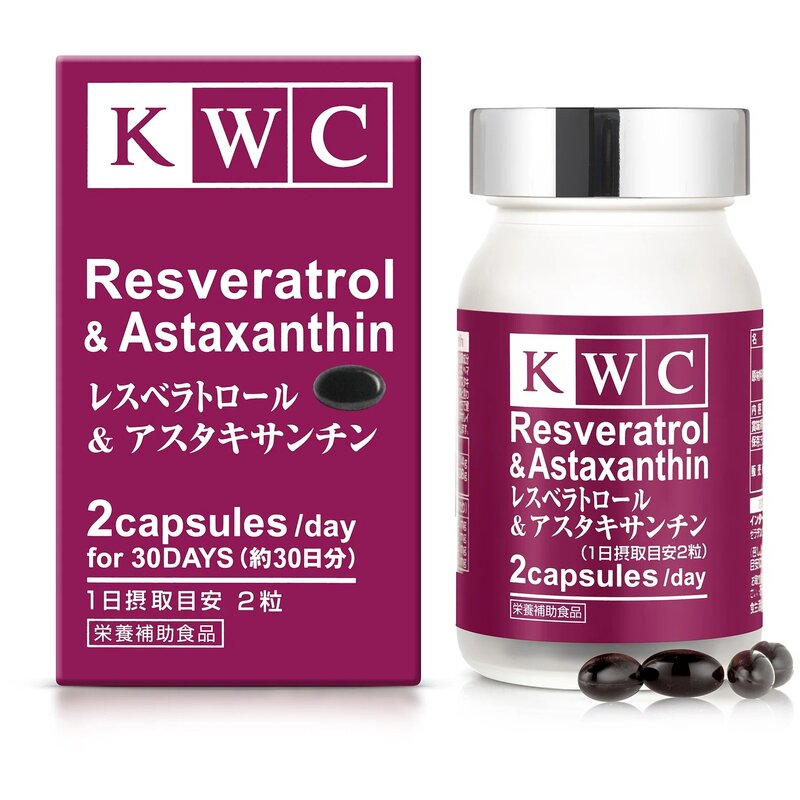 KWC Ресвератрол и Астаксантин капсулы 60 шт.
