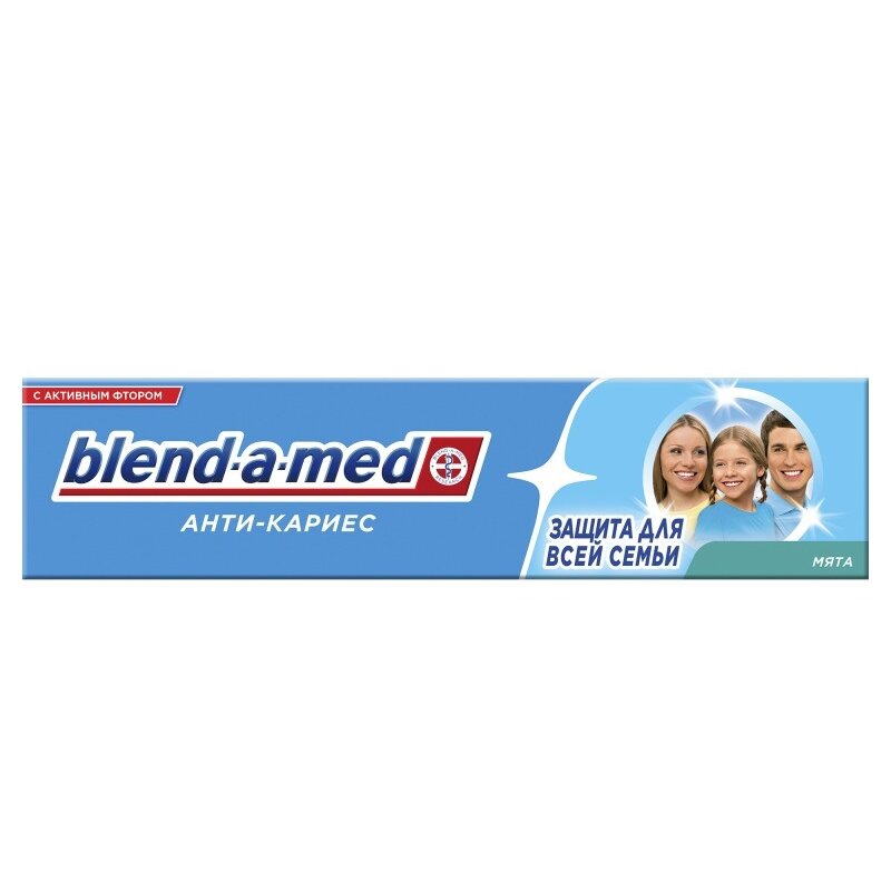 Зубная паста Blend-a-Med Анти-кариес Защита для всей семьи Мята 50 мл