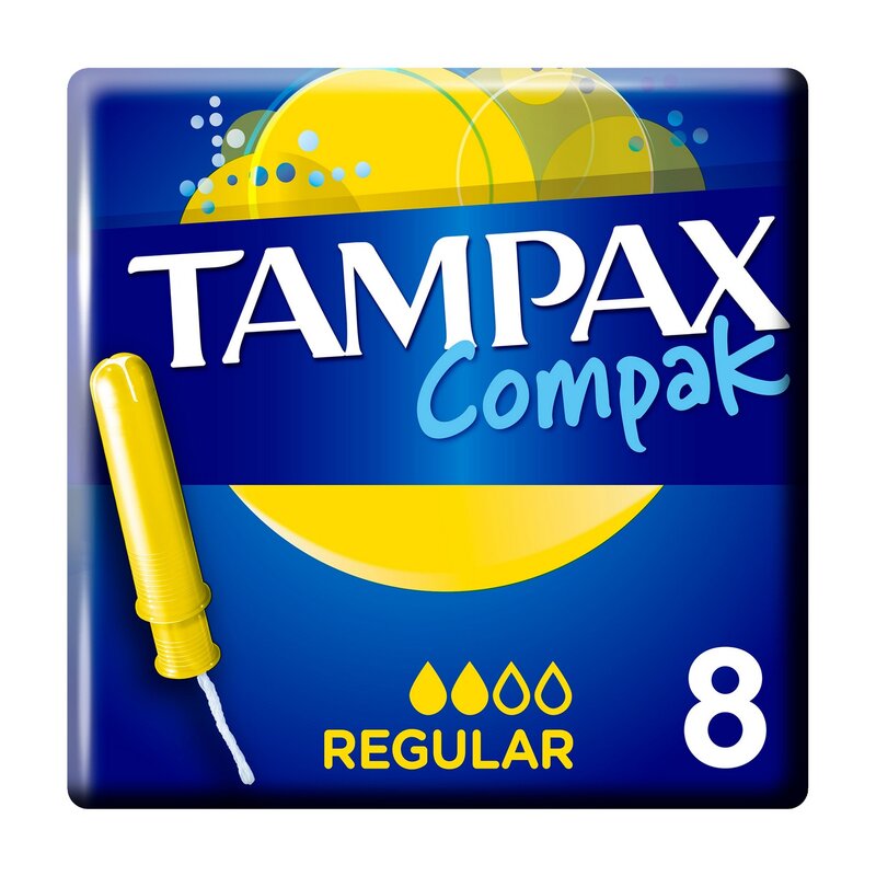 Тампоны Tampax Compak Regular с аппликатором 8 шт.
