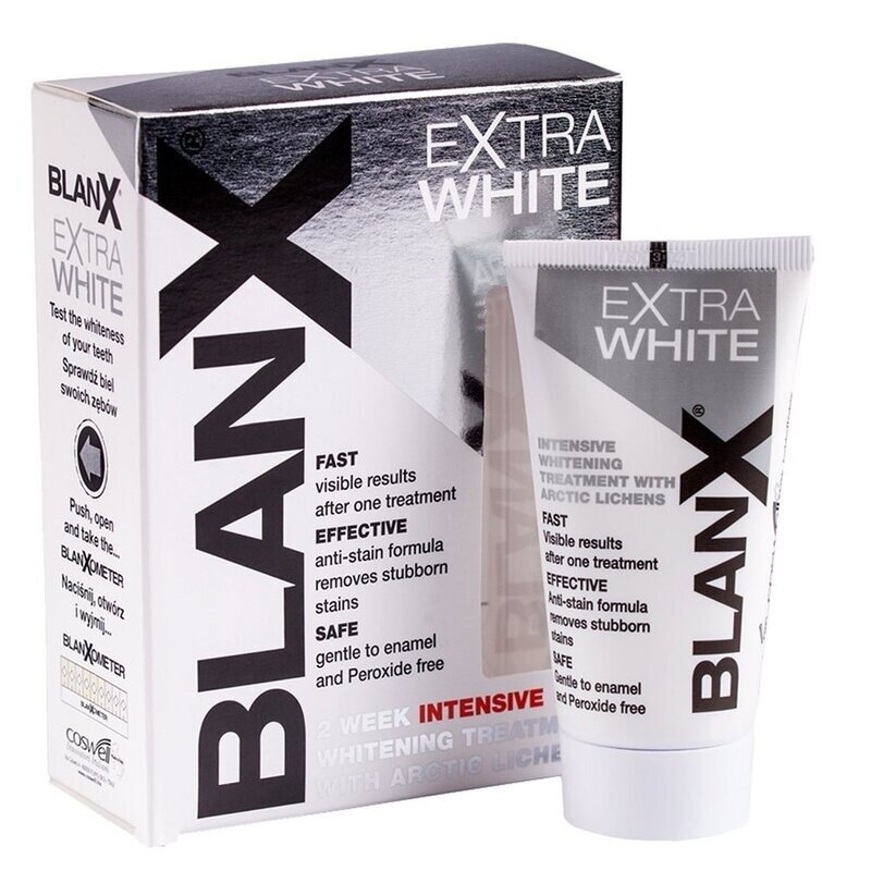 Зубная паста Blanx Extra White Интенсивно отбеливающая 50 мл