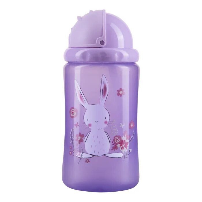 Курносики поильник-непроливайка 6мес.+ 400мл 17126 зайка