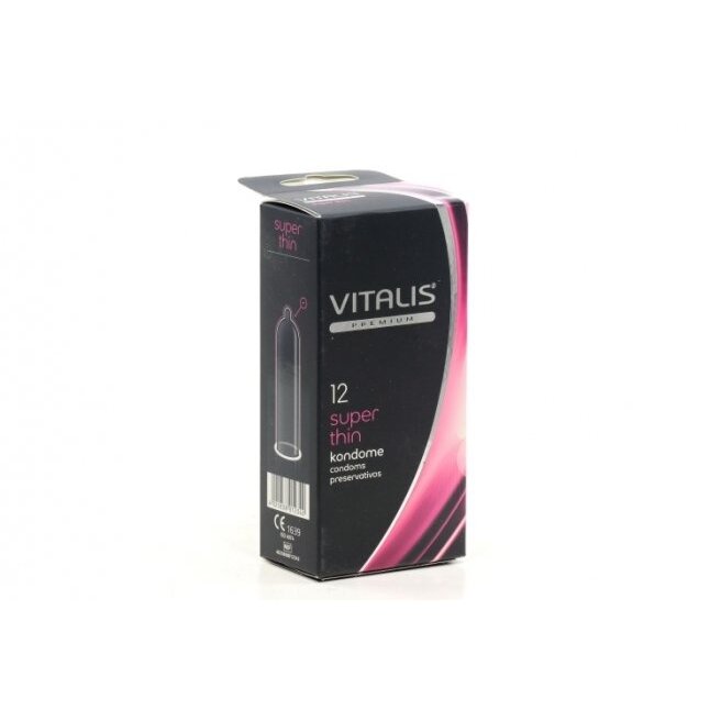 Презервативы Vitalis Premium super thin ширина 53 мм 12 шт.