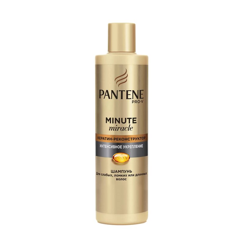 Pantene pro v шампунь интенсивное укрепление 270мл minute miracle