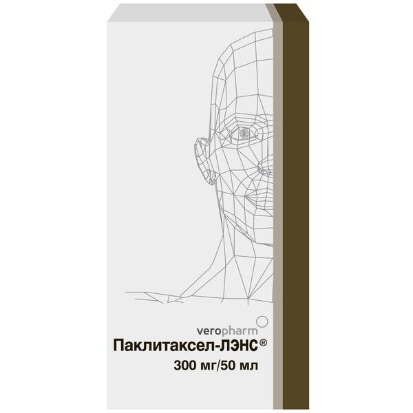 Паклитаксел-Лэнс концентрат для приготовления раствора для инфузий 6 мг/мл 50 мл 1 шт.