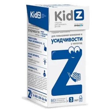 KidZ (КидЗ) сироп с мятой и мелиссой 100 мл