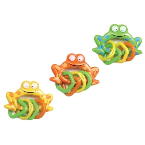 Сказка погремушка 1612 лягушка любой цвет 1 шт.