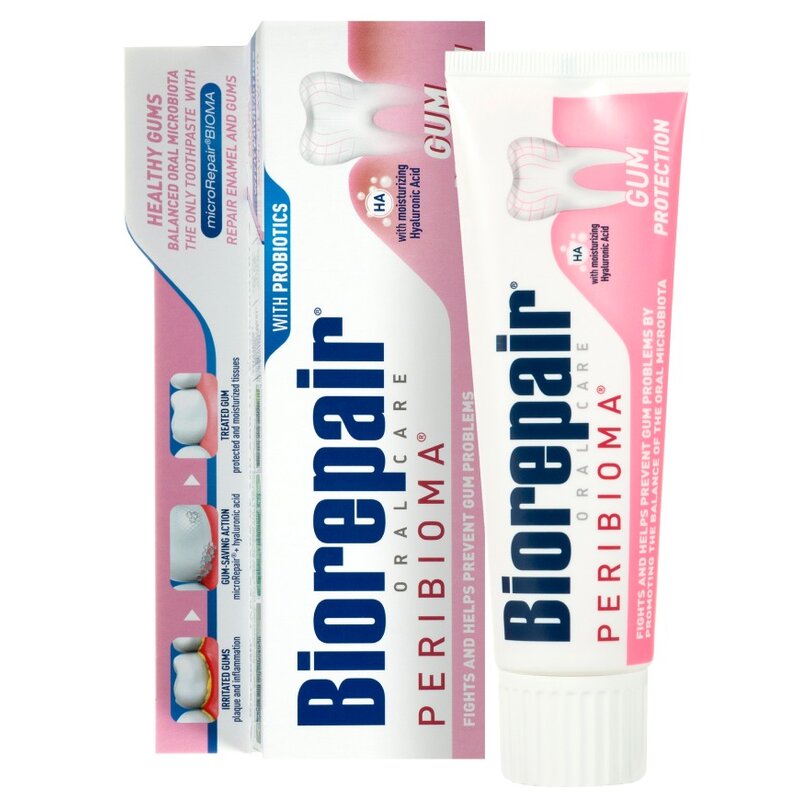 Зубная паста Biorepair Peribioma Gum Protection для защиты десен 75 мл