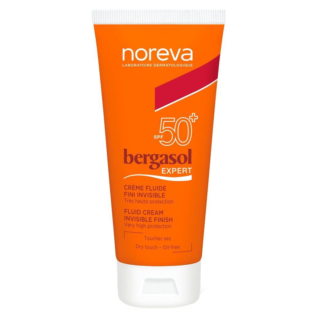Солнцезащитный крем для лица Noreva Bergasol Expert легкий SPF50+ 30 мл