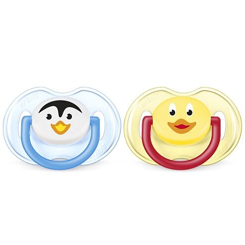 Пустышка Avent Classic для мальчика 0-6 мес. SCF182/12 2 шт.