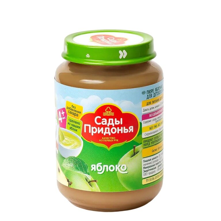 Пюре Сады Придонья Яблоко 170 г