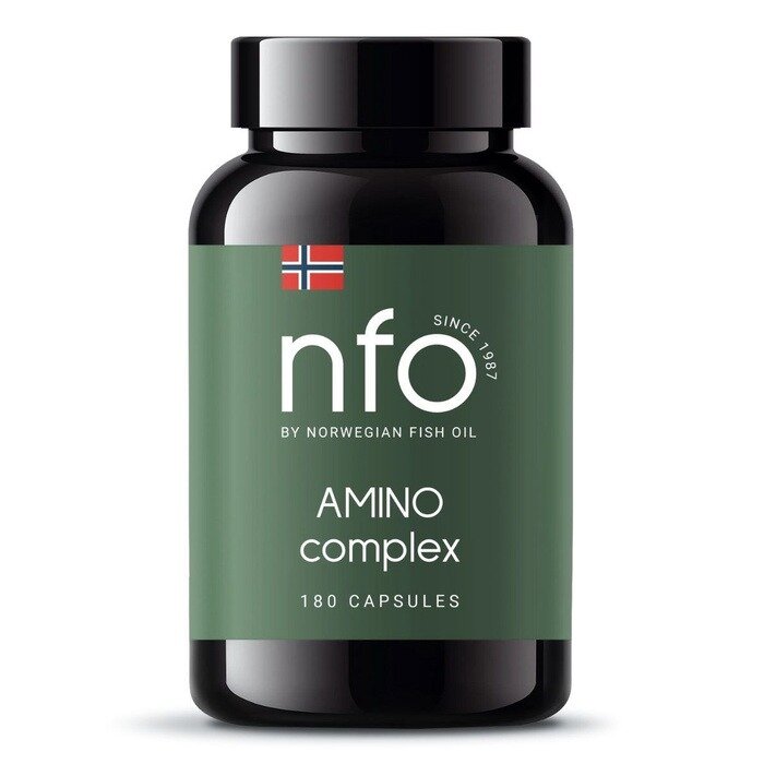 Norwegian Fish Oil Амино комплекс капсулы 475 мг 180 шт.