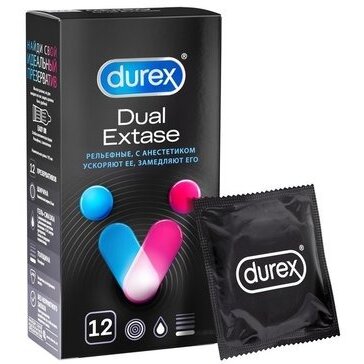 Презервативы Дюрекс (Durex) Extase 12 шт.